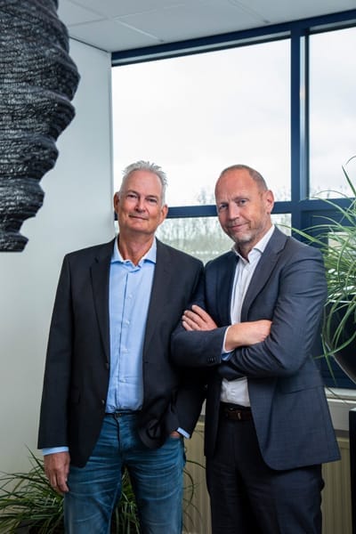 Facility Kwadraat en FMIS WISH oprichters Pim Kerkhof en Dick Vink
