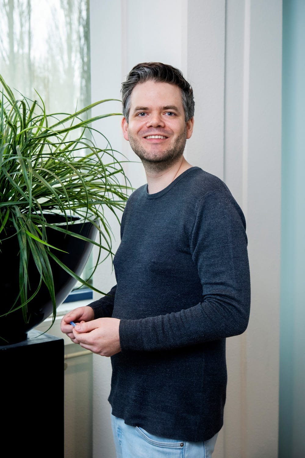 Pascal Dinnissen , senior administrateur bij vastgoedorganisatie Dichterbij 